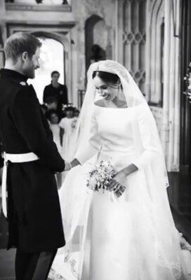 Miniatura: Pierwsza rocznica ślubu Meghan i...
