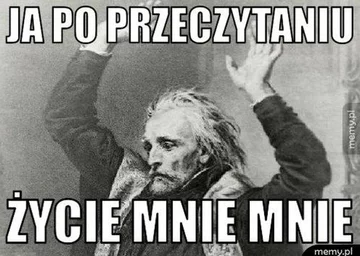 Mem po egzaminie gimnazjalnym z języka polskiego 