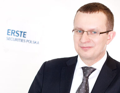 Miniatura: Michał Hulbój, analityk Erste Securities...