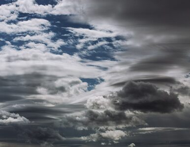 Miniatura: Nietypowa chmura na polskim niebie....
