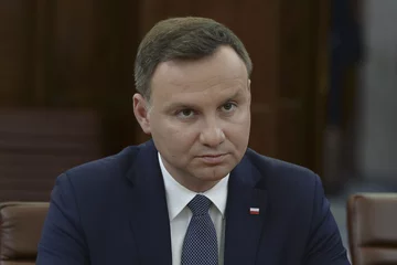 Prezydent Andrzej Duda (fot. ARTUR WIDAK/NEWSPIX / newspix.pl)