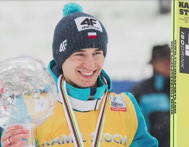 Miniatura: Kamil Stoch sportowcem 2014 roku. Drugi...