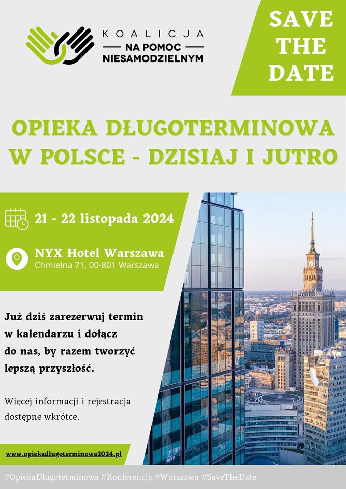 Konferencja  „Opieka długoterminowa w Polsce – dzisiaj i jutro„