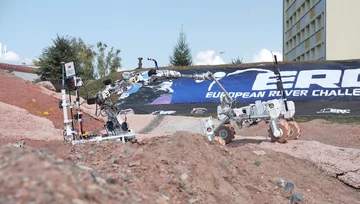 Zawody łazików marsjańskich European Rover Challenge 2023 w Kielcach 