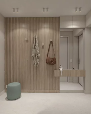 Niewielkie mieszkanie w jasnej kolorystyce, projekt Agata Izdebska, Insolito Interior 