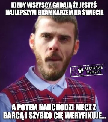 Mem po meczu FC Barcelona - Manchester United 