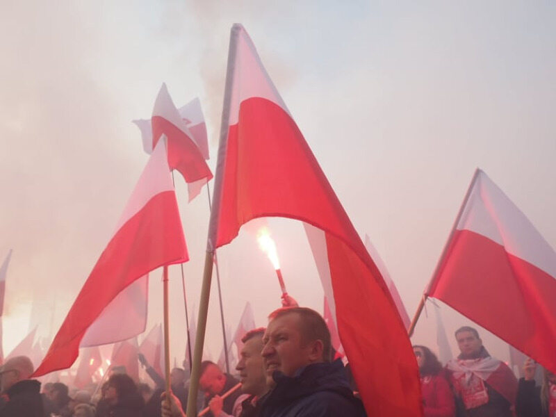 Marsz Niepodległości 2021 w Warszawie 