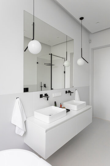 Willa nad rozlewiskiem Narwi, projekt Art&rsquo;Up Interiors