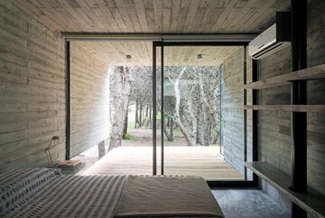 H3, betonowy dom letniskowy w&nbsp;Argentynie, proj. Luciano Kruk