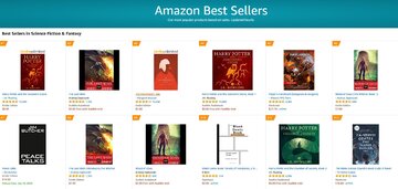 Bestsellery Amazon