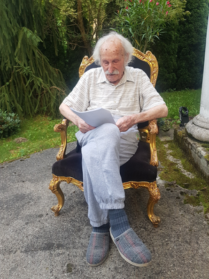 Miniatura: Franciszek Pieczka na swoim ostatnim...