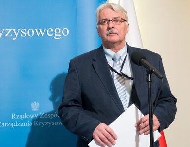 Miniatura: Waszczykowski: Pięciokrotnie w rozmowie z...