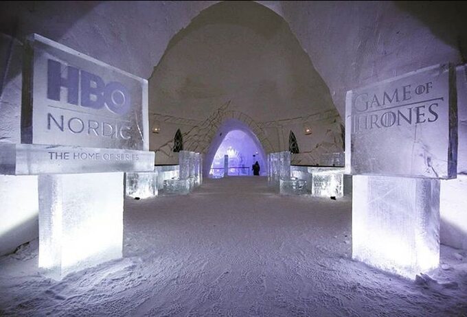 Snow Village w Laponii