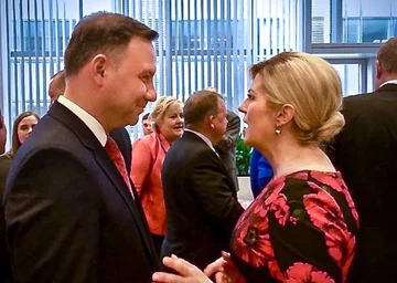 Andrzej Duda na Szczycie NATO w Brukseli 