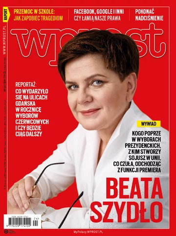 Okładka tygodnika Wprost nr 24/2019 (1889)