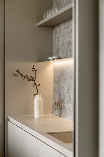 Apartament jak butikowy hotel, projekt Bajer Sokół Team 