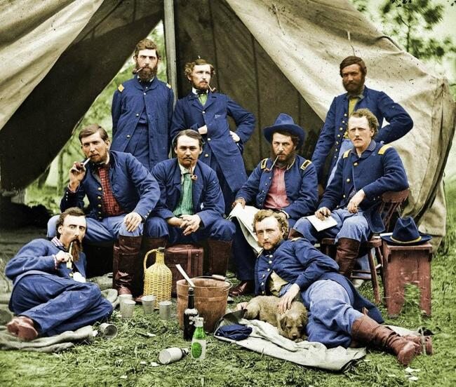 Żołnierze Unii, 1863