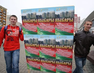 Miniatura: Białoruś: dziś wybory, choć głosowanie...