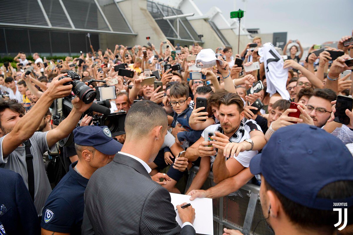 Cristiano Ronaldo w Turynie 