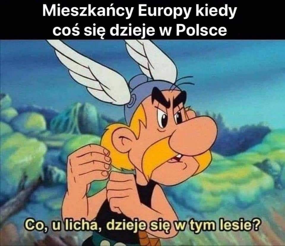 Mem nawiązujący do Marszu Niepodległości 