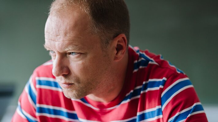 Miniatura: Maciej Stuhr na planie trzeciego sezonu...