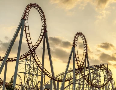 Miniatura: Spędzili trzy godziny do góry nogami....