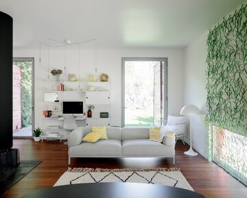 Nowe wnętrza domu zbudowanego w&nbsp;latach 90. XX wieku, projekt (ma!ca) architecture