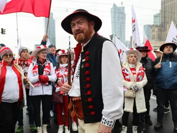 Marsz Niepodległości w Warszawie 