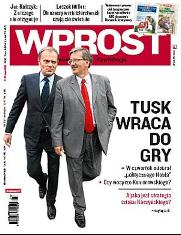 Okładka tygodnika Wprost nr 21/2010 (1424)