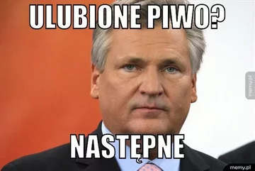 Mem z Aleksandrem Kwaśniewskim 