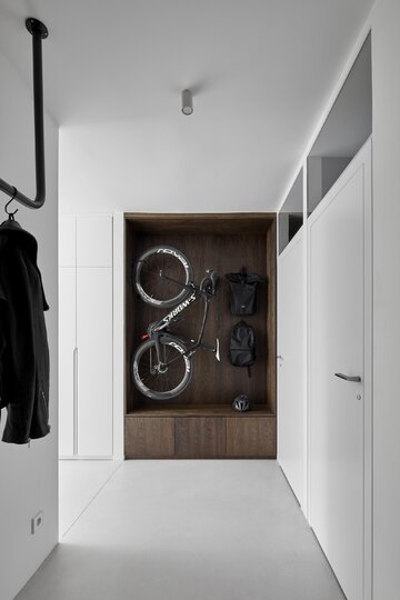 Mieszkanie w&nbsp;bloku, projekt wnętrz Plus One Architects