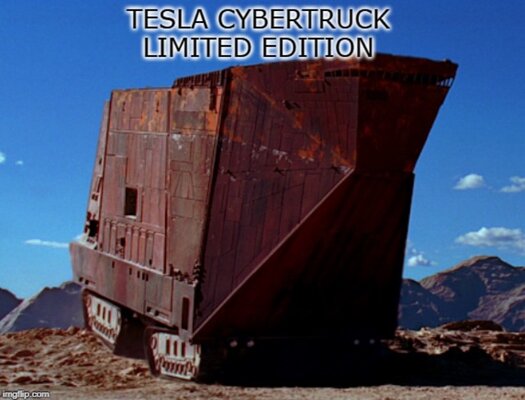 Miniatura: Memy o Tesli Cybertruck
