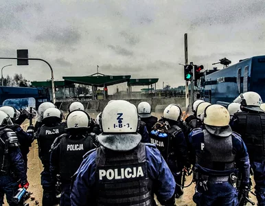 Miniatura: Kryzys na granicy Polska-Białoruś. Policja...