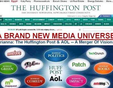 Miniatura: AOL kupił Huffington Post