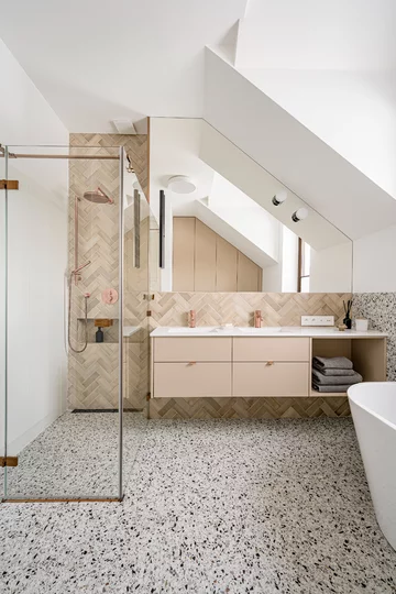 Jasne wnętrza domu zaprojektowanego przez Musiał Studio 