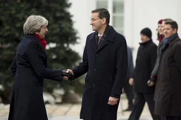 Theresa May spotkała się z Mateuszem Morawieckim 