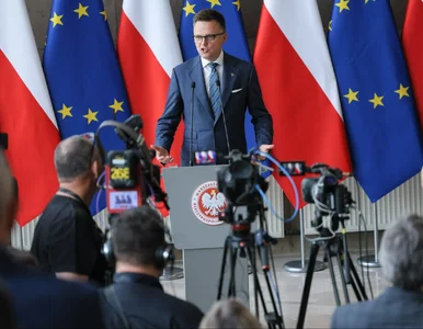 Miniatura: Grzegorz Braun zdewastował wystawę w...