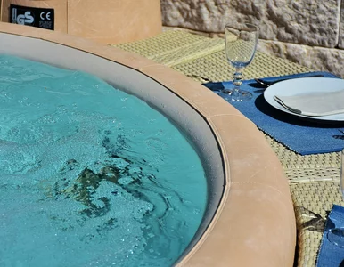 Miniatura: Jacuzzi we własnym ogrodzie i domu –...
