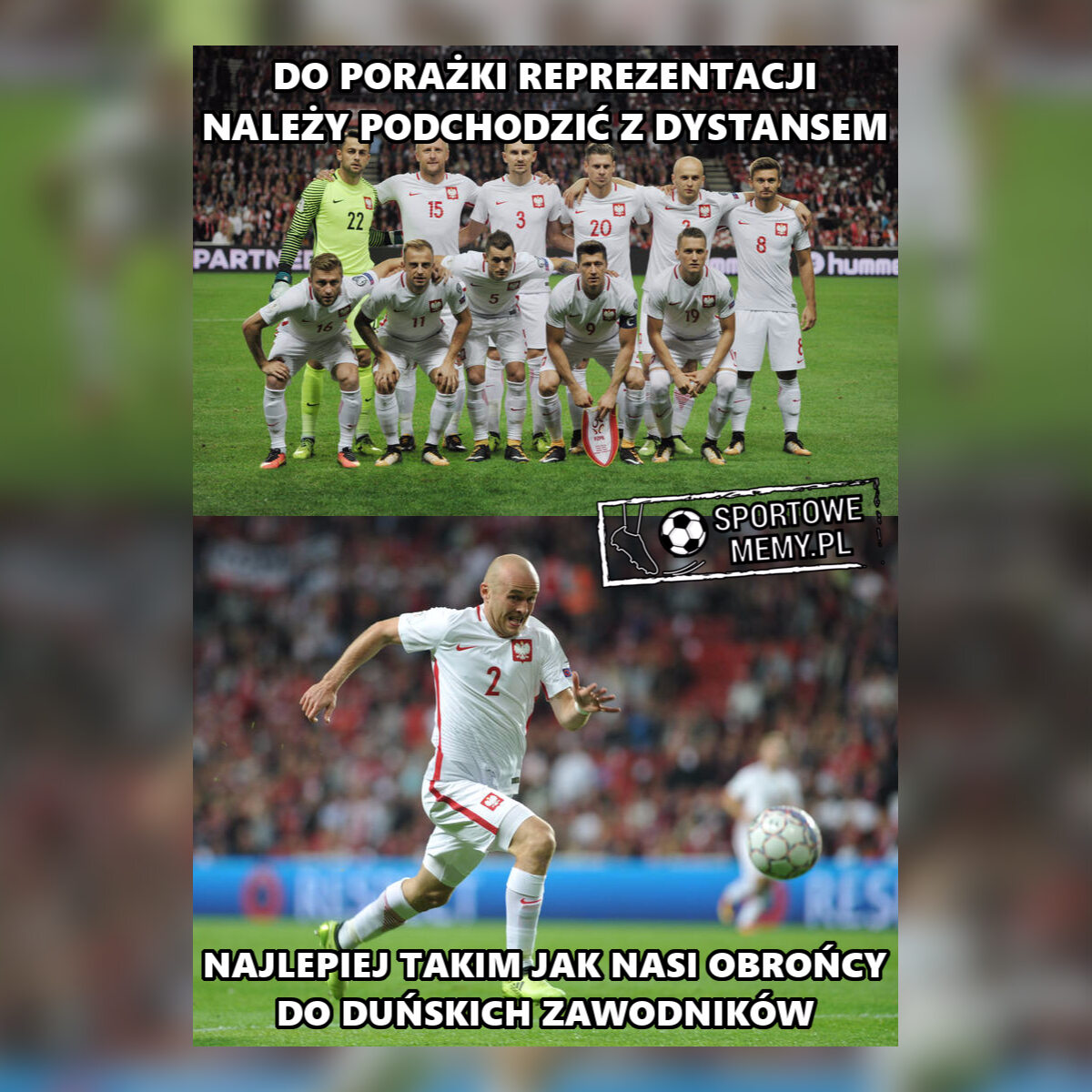 Memy po meczu Dania - Polska 