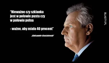 Mem z Aleksandrem Kwaśniewskim 