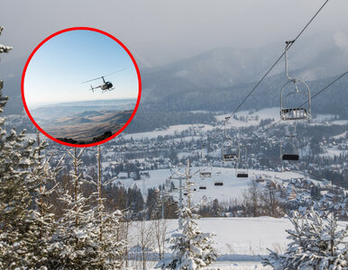 Miniatura: Helikopterem do restauracji na Podhalu....