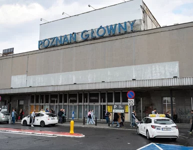 Miniatura: Chwile grozy w Poznaniu. Przed dworcem...