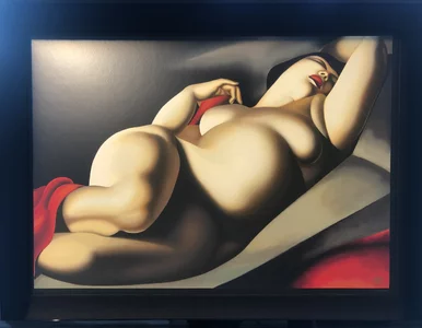 Miniatura: „Tamara Łempicka a art déco”. Ikona...