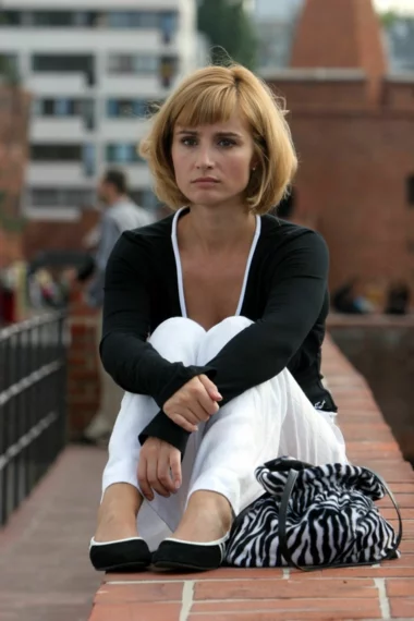 Joanna Brodzik jako Magda Miłowicz w serialu „Magda M.”