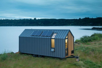 Domek mobilny Dwelling On Wheels, proj. Modern Shed
