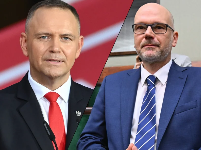 Miniatura: Spór Berka z Nawrockim. Były wiceszef TK...