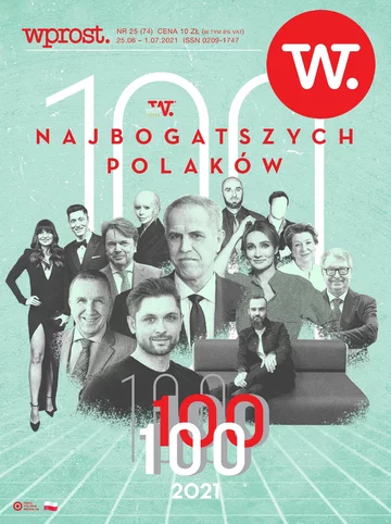 Okładka tygodnika Wprost nr 25/2021 (1990)