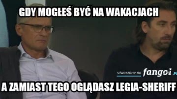 Memy po meczu Legia Warszawa - Sheriff Tyraspol 
