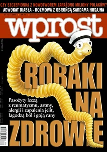 Okładka tygodnika Wprost nr 30/2004 (1130)