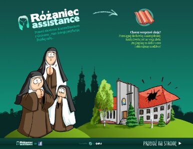 Miniatura: Różaniec w... internecie